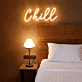Brighten Up Your Home, Office, or Bar Ambiance with the Versatile LED Chill Neon Sign.