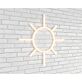 Round Sun with Rays LED Neon Sign