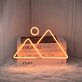 Elevate Your Space: Mountain Ranges Adventure LED Neon Sign for Home Decor, Bars, and Outdoor Adventure Settings