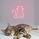 Personalized Cat Outline and Name LED Neon Sign