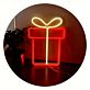 Ribbon-Wrapped Gift Box LED Neon Sign