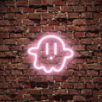 Kleines Geister-Neonschild