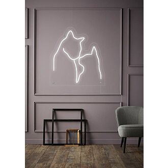 Katzen Haustier Neonschild