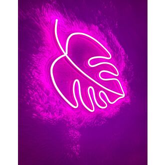 Monstera-Blatt V1 Neonzeichen
