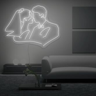 Süße Hochzeitszeit Neonschild