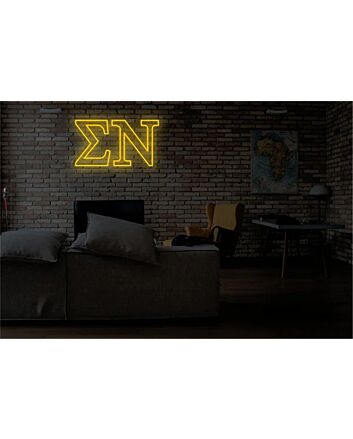 Brighten Up Your Home, Office, or Bar Ambiance with the Versatile Sigma Nu LED Neon Sign