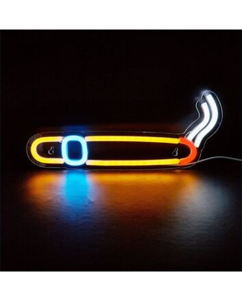 Brighten Your Bar, Office, or Home Decor with the Versatile Smoke Shape LED Neon Sign
