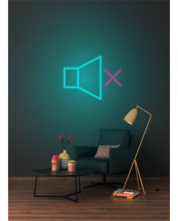 Brighten Your Office, Bar, or Man Cave with the Speaker Off LED Neon Sign.