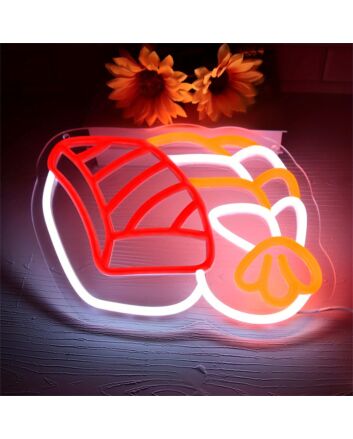 Elevate Your Space: Sushi LED Neon Sign for Vibrant Home Decor, Trendy Bars, and Unique Office Environments
