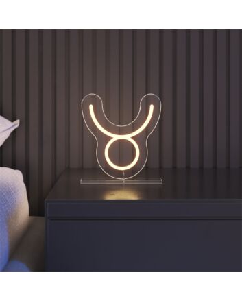 Brighten Your Office, Bar, or Storefront with the Eye-catching Mini Taurus LED Neon Sign