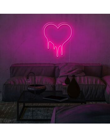 Dripping Love Neon Sign