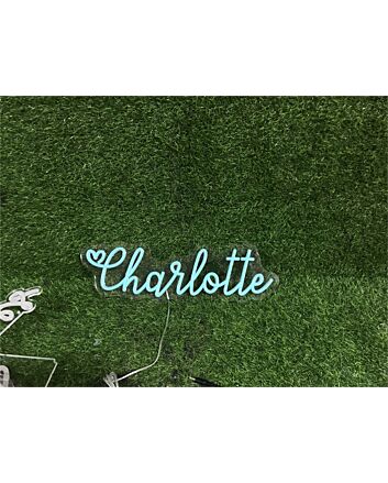Brighten Your Space: Charlotte Name Custom LED Neon Sign for Home Decor, Office, Bars, and Weddings