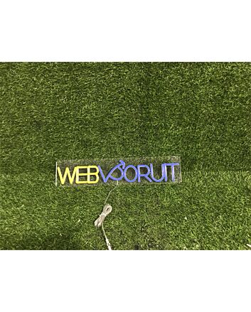 Elevate your home, office, and special events ambiance with Custom Web Voruit LED Neon Sign.