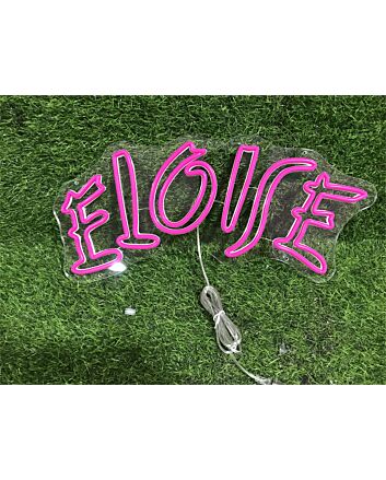 Brighten up Your Space: Eloife Custom LED Neon Sign for Office, Store, Bar Decor, and Unforgettable Weddings or Parties