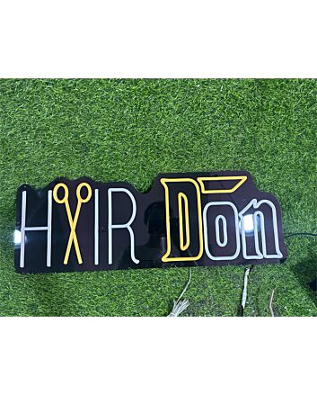 Brighten Your Business or Celebrate in Style: Hari Don UV Sign Custom Logo LED Neon Sign for Bars, Weddings, and Office Decor.