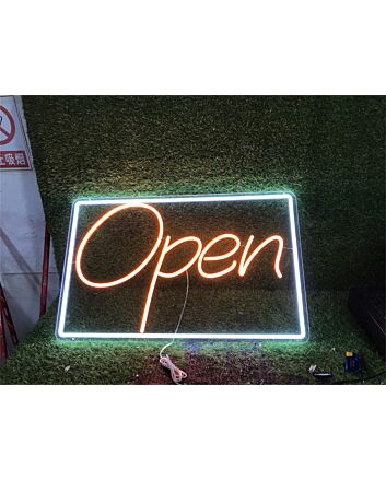 Elevate your business ambiance or home entertainment spaces with the versatile Open LED Sign Light For Business Wall Decor Neon Sign, perfect for bars, cafes, and festive celebrations.