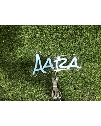 Brighten Your Space: From Office to Wedding, Enhance Any Occasion with Personalize Custom Aara LED Neon Sign.