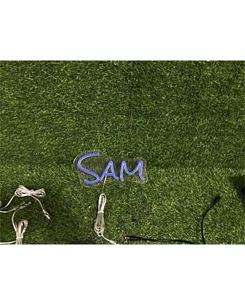 Brighten Your Space: Personalize Custom Sam LED Neon Sign for Home Decor, Office Ambiance, and Festive Celebrations.