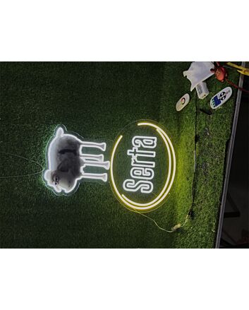 Brighten Up Weddings, Bars, and Home Decor with the Sheep Serta UV Printed LED Neon Sign.