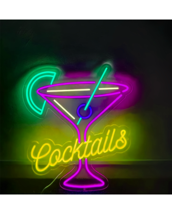 Customize Cocktail Neon Sign