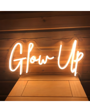 Elevate Your Space with Glow Up - Neon Sign