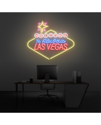 Customize  Welcome Neon Sign Welcome To Las Vegas