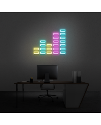 Music Equalizer Bar Neon Sign