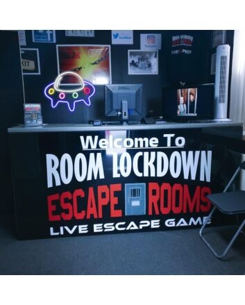 Brighten Your Space: Colorful Ufo Neon Sign for Home Decor, Offices, Stores, Bars, and Celebratory Events