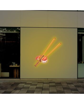 Brighten Your Sushi Bar and Enhance Your Dining Experience with the Sushi UV Light Neon Artwork Ensuring Freshness and Vibrant Display