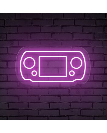 Brighten Up Your Gaming Room, Bar, or Teen's Bedroom with the Handheld Game Console Neon Sign.