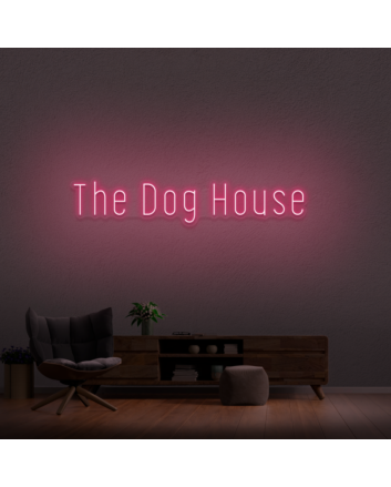 &#39;The Dog House&#39; Neon Sign