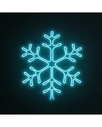 Snowflake Neon Sign