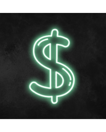 Dollar Neon Sign