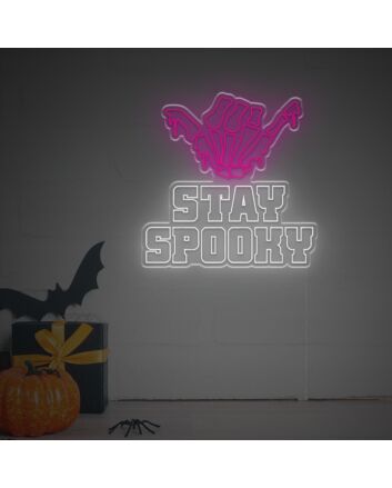 Brighten Up Your Halloween Festivities and Themed Bars: Stay Spooky With Skullful Six Gesture LED Neon Sign