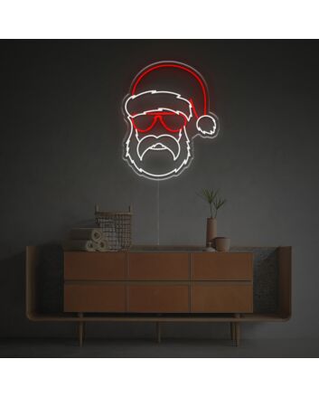 Light Up Your Christmas Festivities and Office Parties with Cool Santa Claus LED Neon Sign.