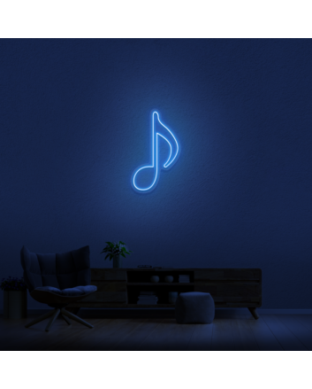 Music Note Neon Sign