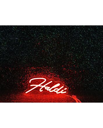 Brighten Up Your Home, Bar, or Wedding Ambiance with the Haldi Red LED Neon Sign