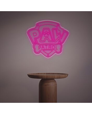 Brighten Up Kids&#039; Rooms, Birthday Celebrations, and Themed Parties with a Paw Patrol LED Neon Sign.