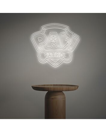 Brighten Up Kids' Rooms, Birthday Celebrations, and Themed Parties with a Paw Patrol LED Neon Sign.