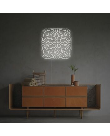 Brighten Up Your Space: Beautiful Tile LED Neon Sign for Home Decor, Bars, and Wedding Celebrations