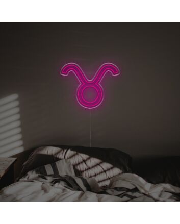 Brighten Up Your Space: Taurus LED Neon Sign - Perfect for Home Decor, Bars, Weddings, and Office Ambiance Enhancement.