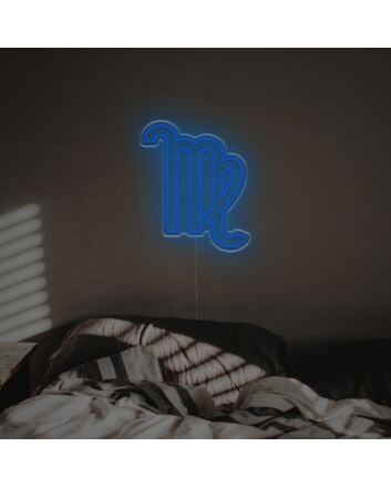 Brighten Up Your Space: Virgo LED Neon Sign Perfect for Home Decor, Office Chic, and Bar Ambiance.