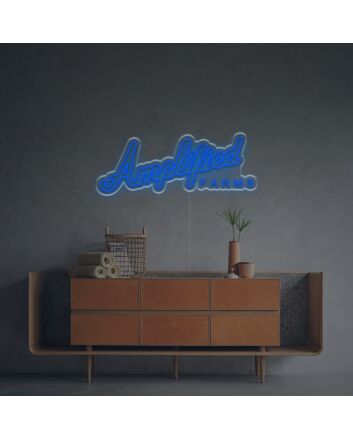 Brighten Up Your Space: Amplipied Farms LED Neon Sign for Home Decor, Office Ambiance, and Vibrant Storefronts