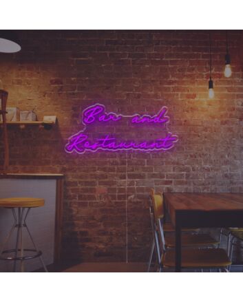 Transform Your Space: Bar And Restaurant LED Neon Sign Perfect for Home Bars, Chic Cafes, and Vibrant Parties