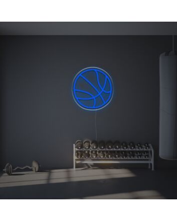 Elevate Your Game Room and Bar Atmosphere with the Basketball For Gym LED Neon Sign