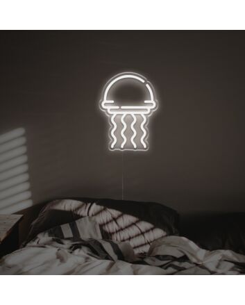 Brighten Your Space: Jellyfish LED Neon Sign for Vibrant Home Decor, Cool Office Ambiance, and Lively Bars or Parties
