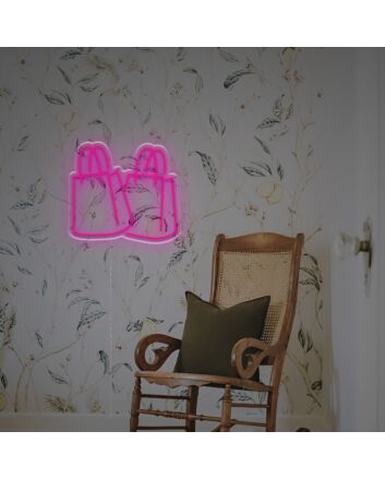 Brighten Your Retail Space, Office, or Home with the Versatile Shopping Bags LED Neon Sign