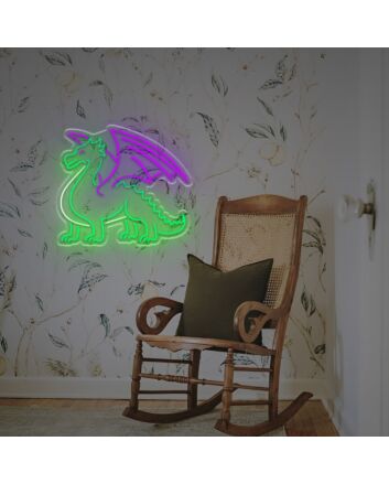 Transform any space into a mystical realm with the Evil Dragon LED Neon Sign – Perfect for Game Rooms, Bars, and Fantasy-Themed Decor.