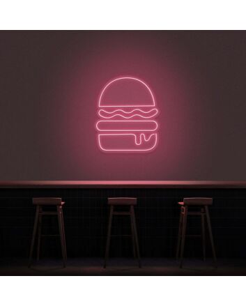 Cheese Burger Neon Sign