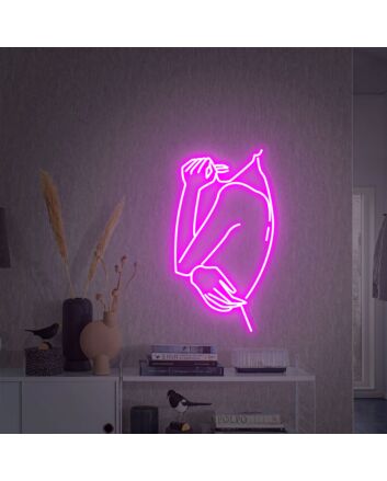 Elevate Your Space with Girl Body Neon Sign: Perfect for Bedroom Ambiance, Chic Bars, and Boutique Storefronts
